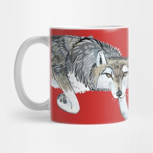 Ezo Wolf Hattai #2 Mug